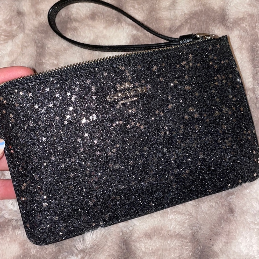 Coach star wristlet
